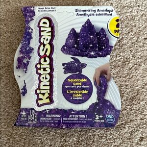 Kinetic Sand Shimmering Amethyst
